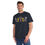 Thumbnail: adult unisex organic t shirt with colourful toadstools graphic by Nat-Ts