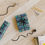 Thumbnail: sustainably sourced premium gift wrap with Celtic-inspired square knot design by Nat-Ts