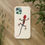 Thumbnail: biodegradable plastic free phone case with gecko graphic by Nat-Ts