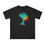 Thumbnail: organic adult unisex t shirt with colourful cocktail print designed by Nat-Ts