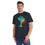 Thumbnail: organic adult unisex t shirt with colourful cocktail print designed by Nat-Ts