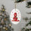 Thumbnail: eco-friendly ceramic hanging ornaments with a snowpal and snowflakes graphic by Nat-Ts