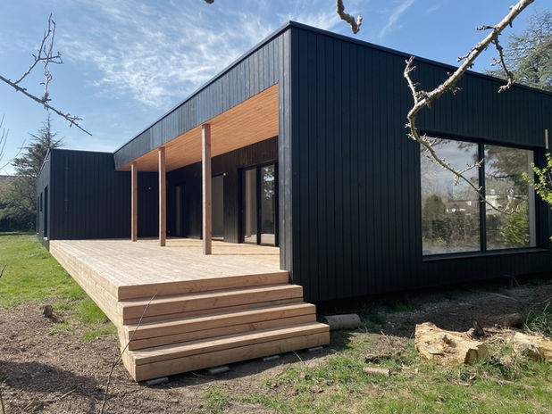 Maison bois moderne Finistère sud