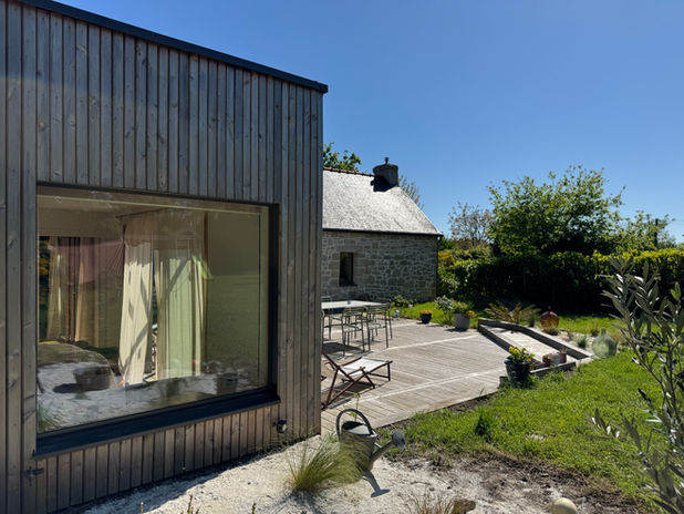 Maison bois Finistère sud
