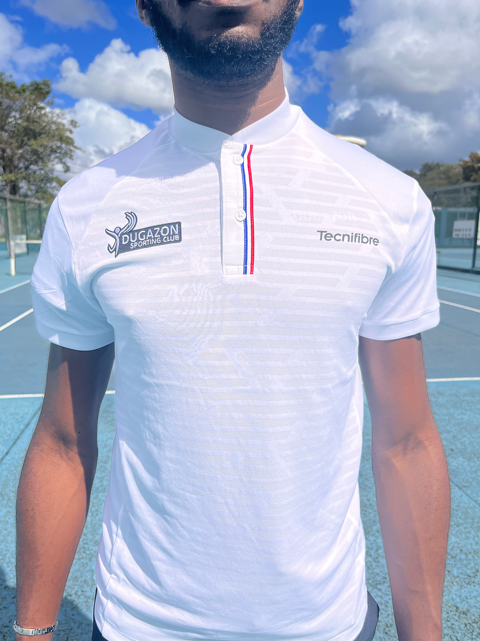 Miniature : T shirt Homme tecnifibre blanc