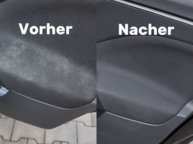 Tür Stoff Vorher Nacher