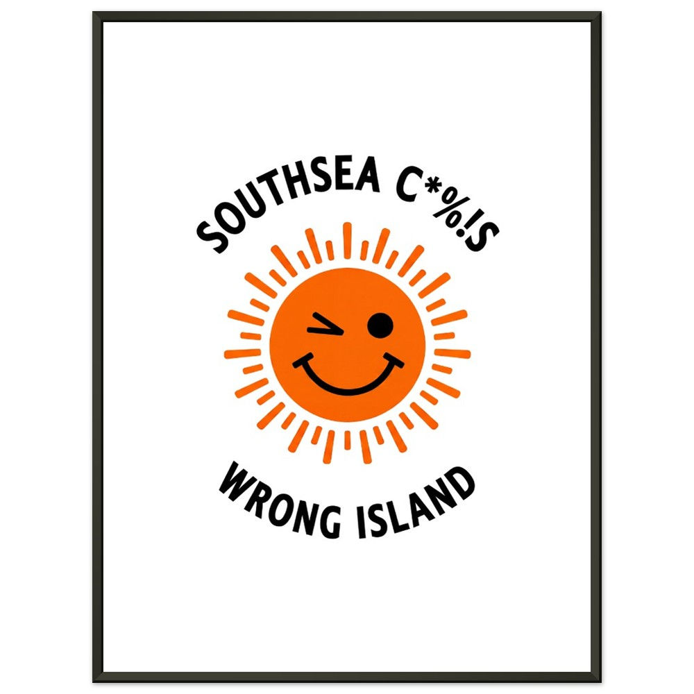 Wrong Island Classic Framed Poster