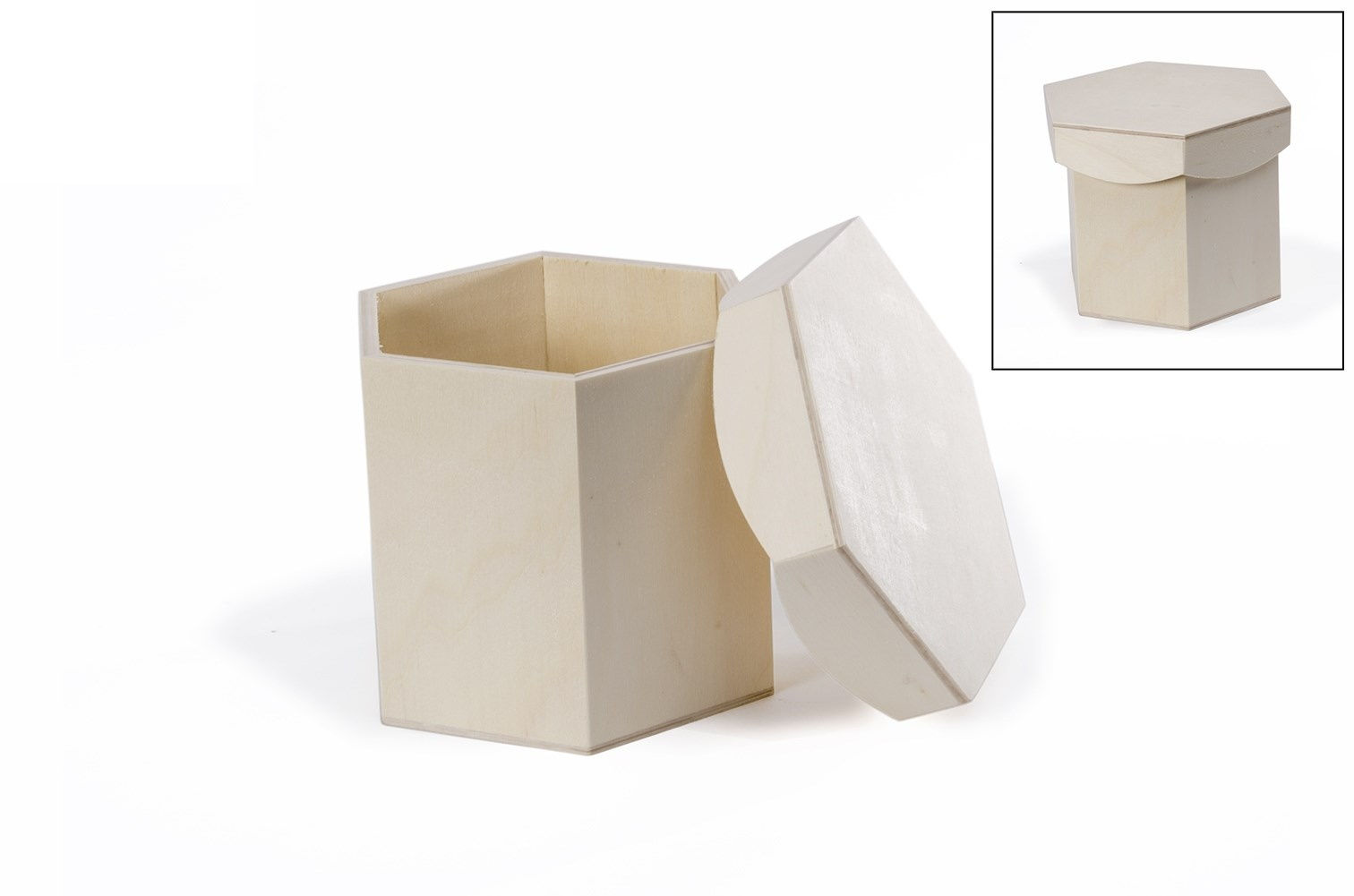 CAIXA 16X14X12.5CM HEXAGONAL