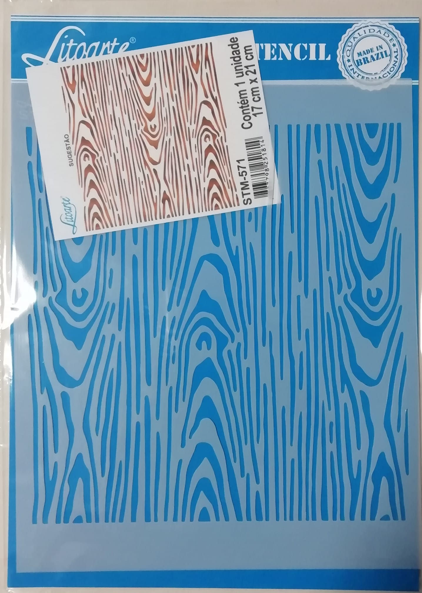 Stencil litoarte 17 x 21cm