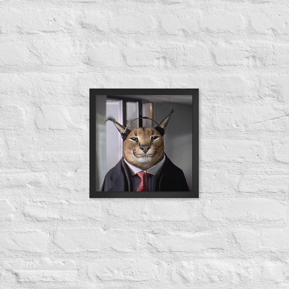 Thumbnail: Framed poster "Based"