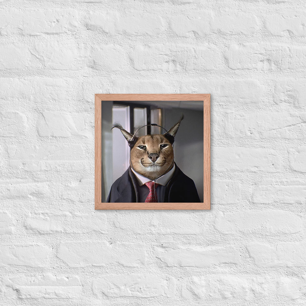 Thumbnail: Framed poster "Based"