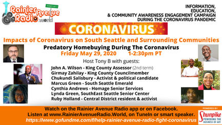 Coronavirus broadcasts, TrafficJam, Breaking News Updates at Saturday protest, Sunday Lineup