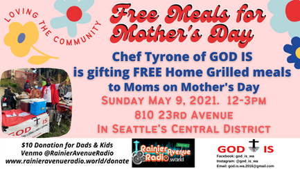 Free Meals for Mothers on Mother's Day!