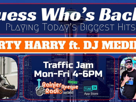 Dirty Harry is back on the air! #TrafficJam Monday-Friday 4 to 6pm PST