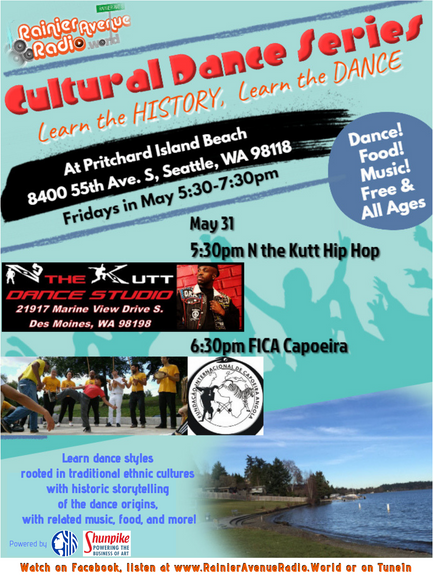 May 31: Final session of RAR.W Cultural Dance Series: Hip Hop & Capoeira