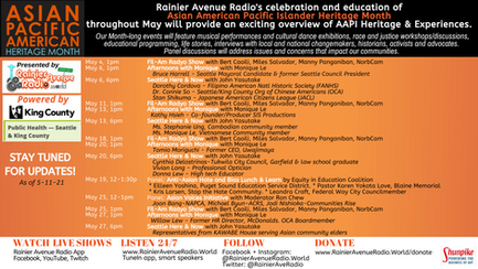 May is National Asian & Pacific Islander American Heritage Month here at RAR