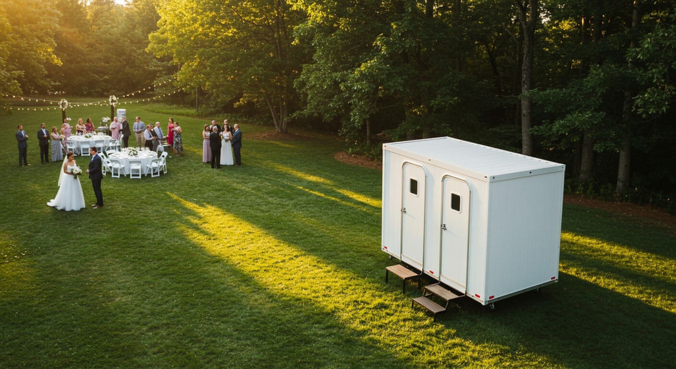 Luxury Portable Restrooms for Memorable Events