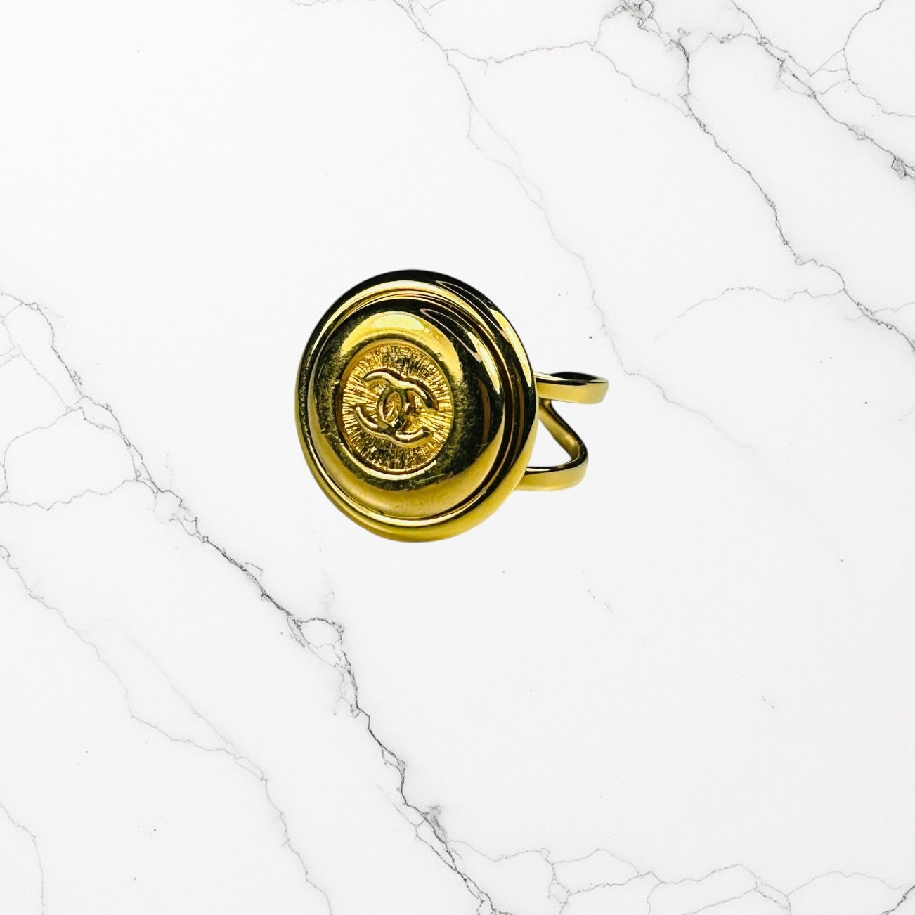 Bague upcyclée Notre Dame