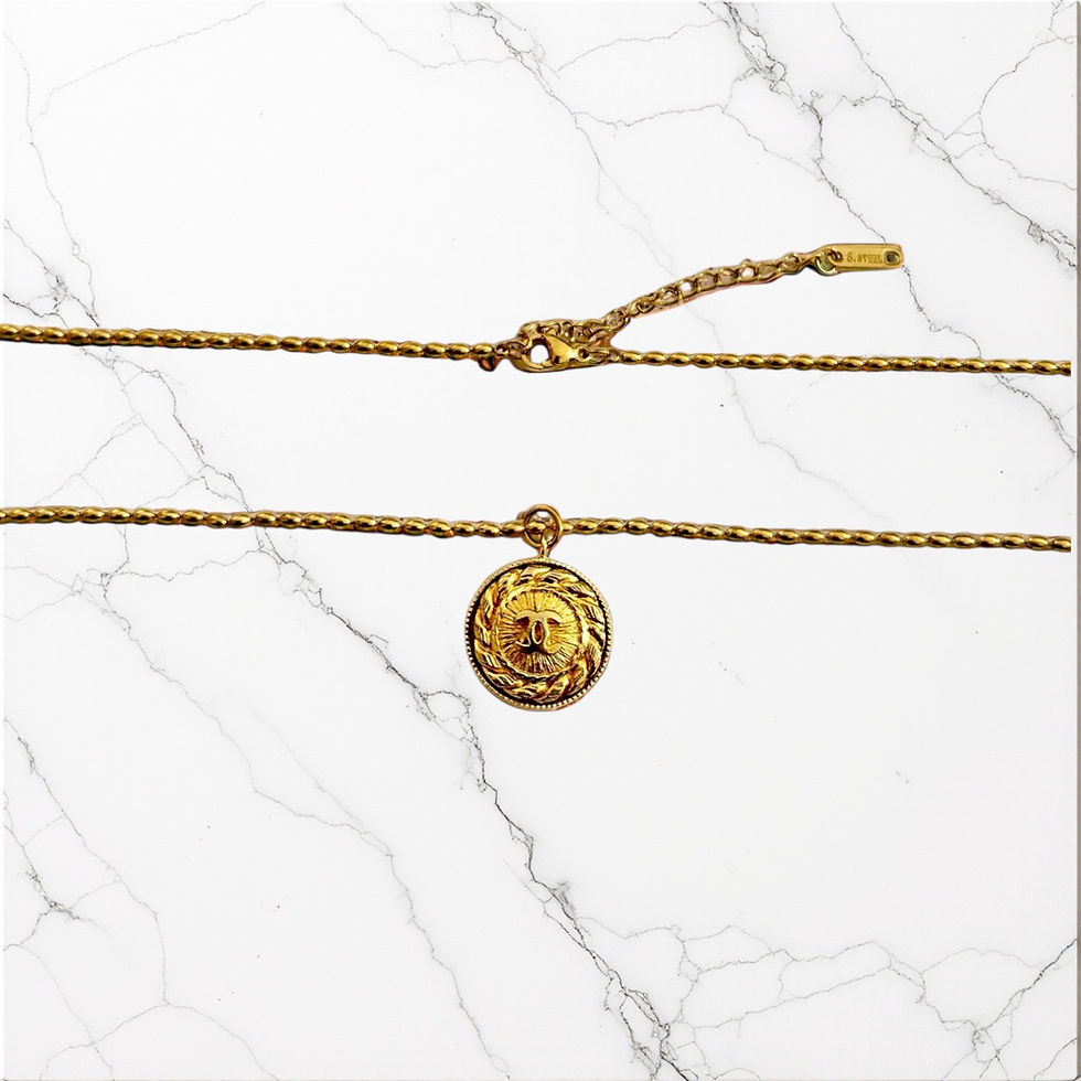 Collier upcyclé Oberkampf