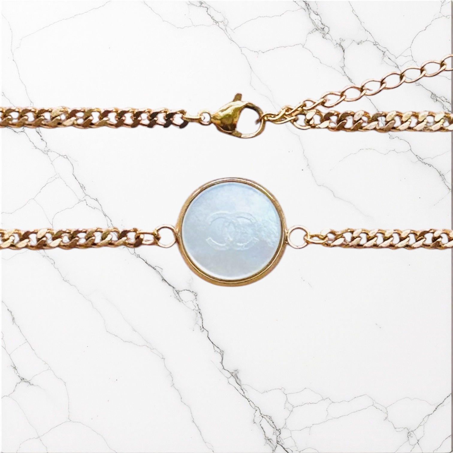 Collier Upcyclé  Choker Javel