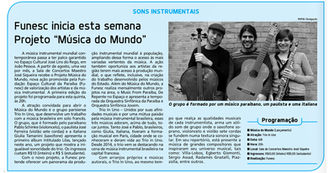 Projeto "Música do Mundo"