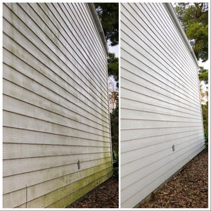 Siding cleaning