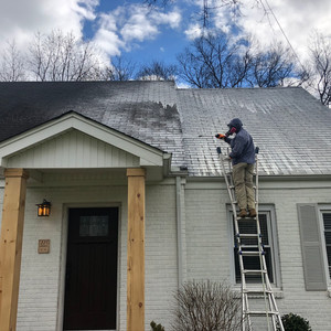 Roof cleaning