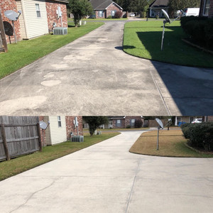 Driveway cleaning