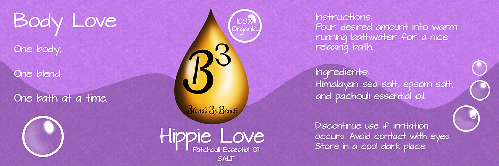 Thumbnail: Hippie Love Bath Salt -WHOLESALE