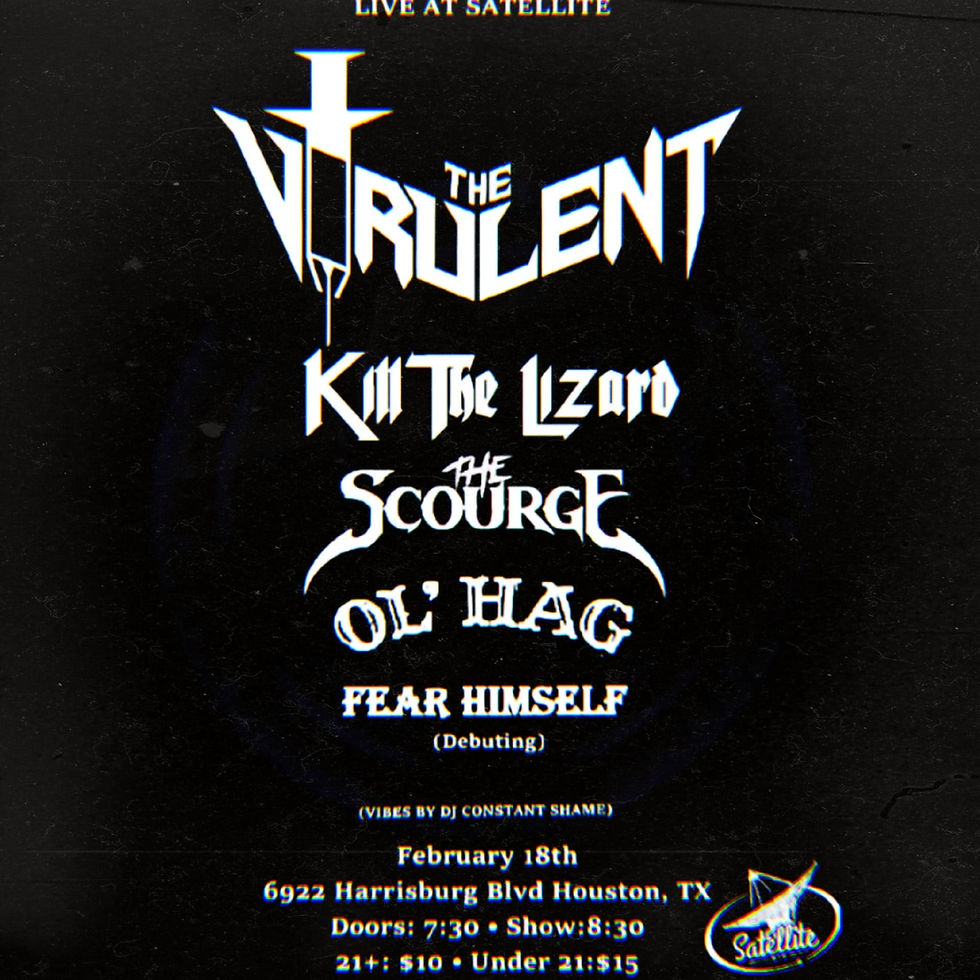 Houston METAL 'Rising' stars Prep For All out show