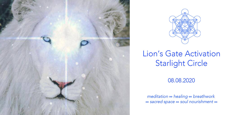 ⊹ Lions Gate Activation ⊹ Starlight Circle ⊹