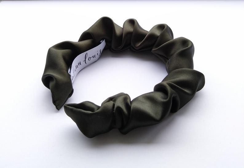 Thumbnail: Ruffle silk headband