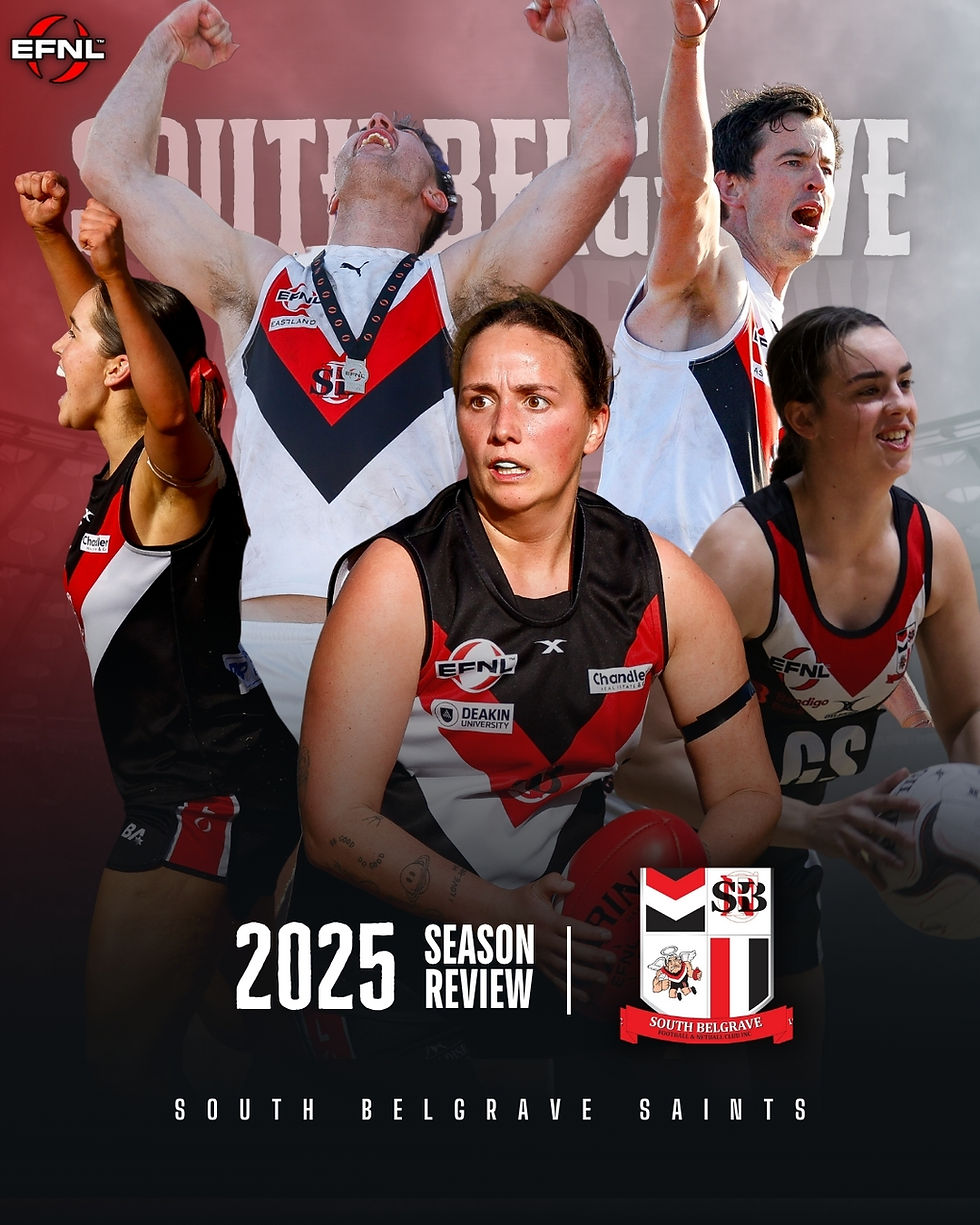 Eastland 2025 Season Review | South Belgrave