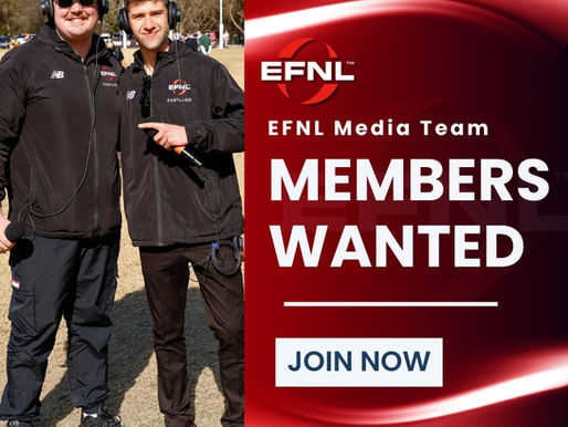 EFNL Media Team Members Wanted