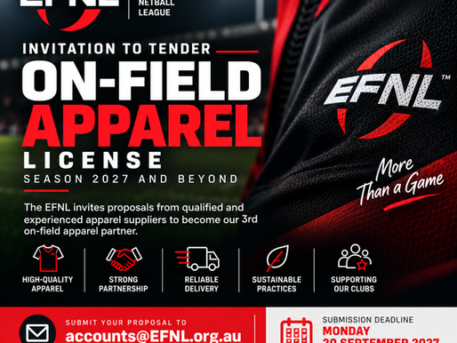 Invitation to Tender for On-Field Apparel License | 2027