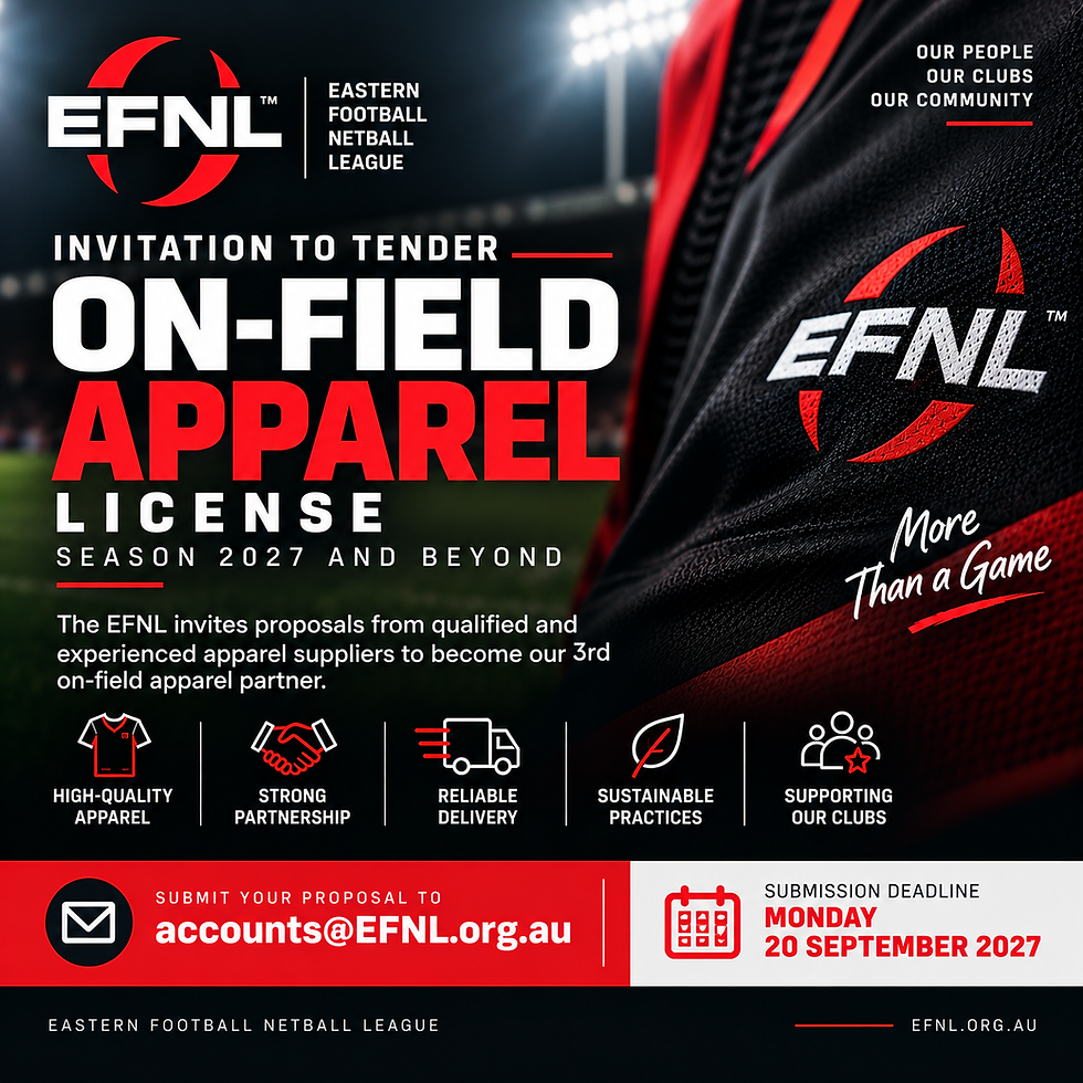 Invitation to Tender for On-Field Apparel License | 2027 