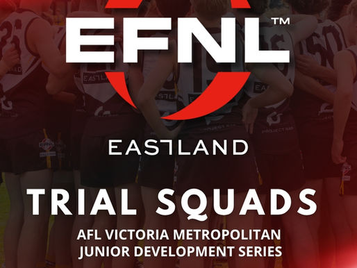 AFL Victoria Metropolitan Junior Development Series Trial Squads