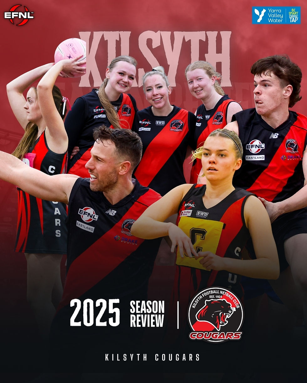 Yarra Valley Water 2025 Season Review |Kilsyth