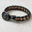 Thumbnail: Red Wine Czech Glass With Om Button