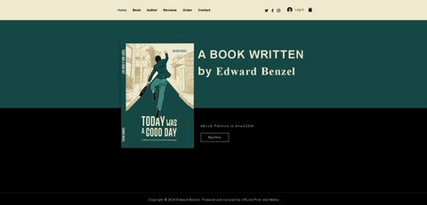 Edward Benzel — Author Website & Book Promotion Platform