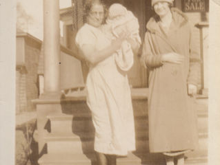 Mother, Marvin's Wife, & their babe, Donna Jeanne