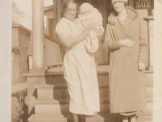 Mother, Marvin's Wife, & their babe, Donna Jeanne