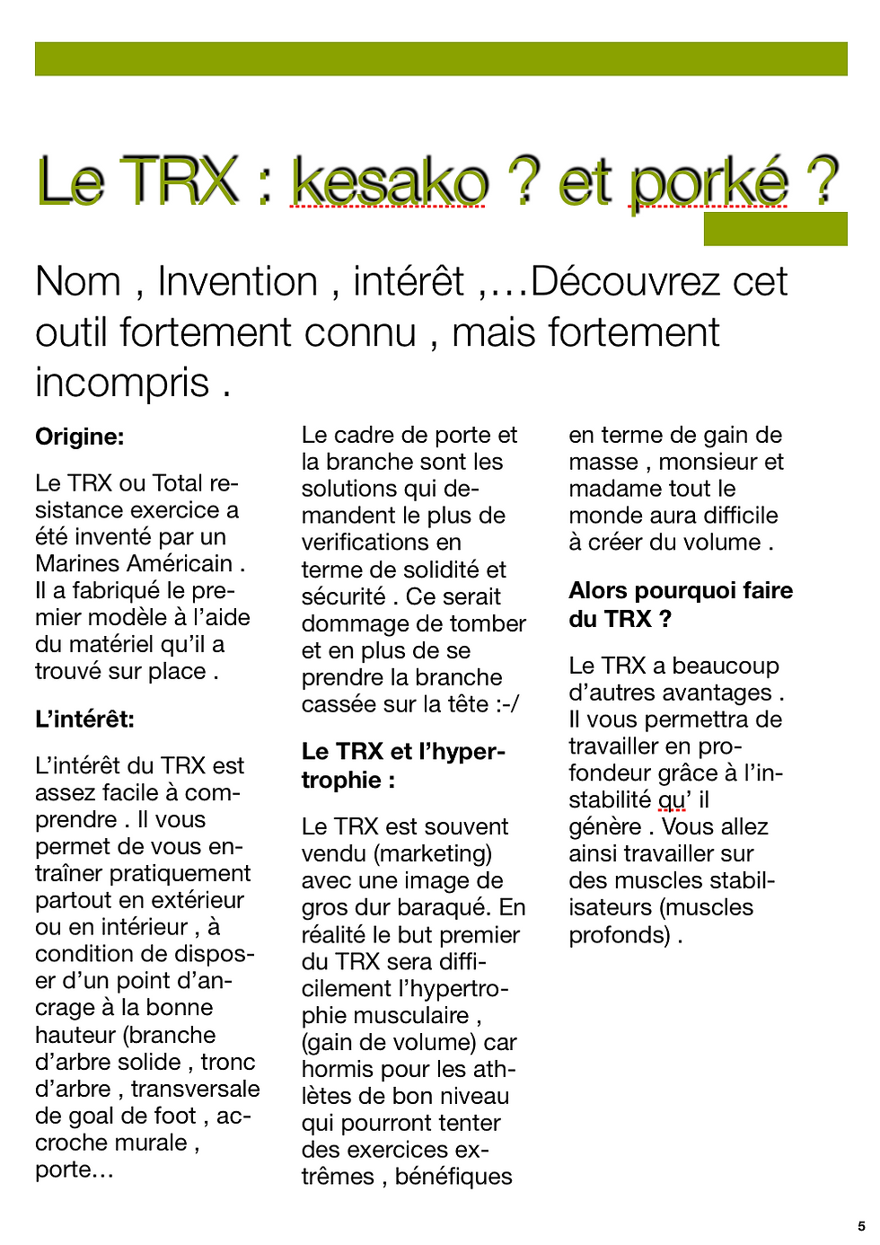 Miniature : E-Book TRX Total body booster ( 37 pages + vidéo de démonstration)