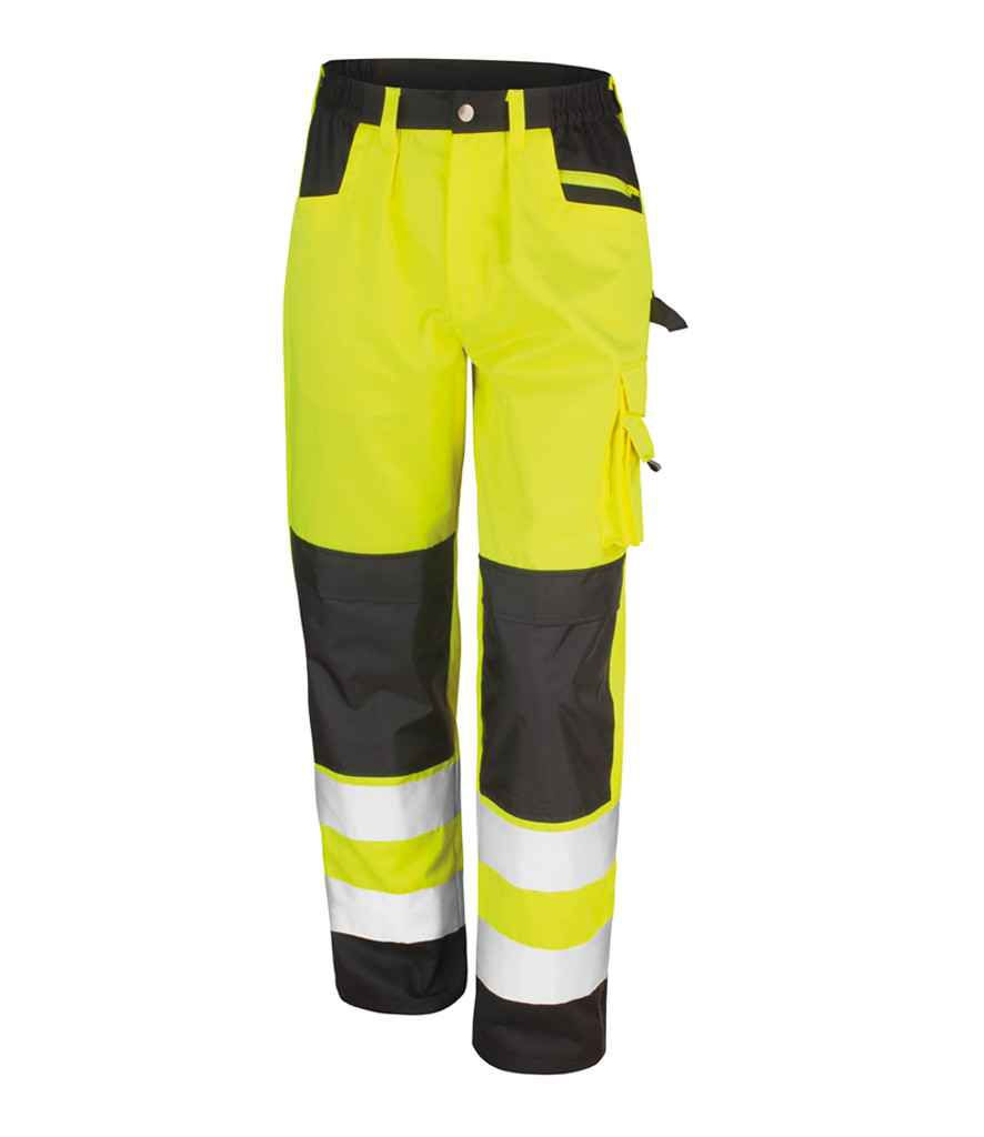 Thumbnail: Result Safe-Guard Hi-Vis Cargo Trousers (RS327)