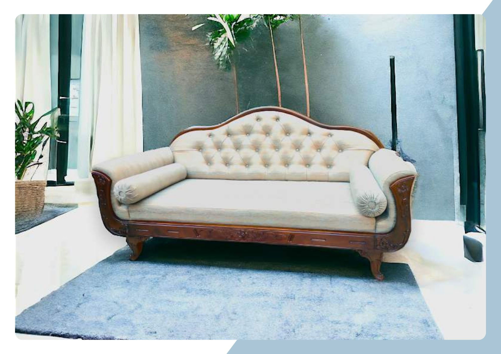 Elegant Vintage Sofa