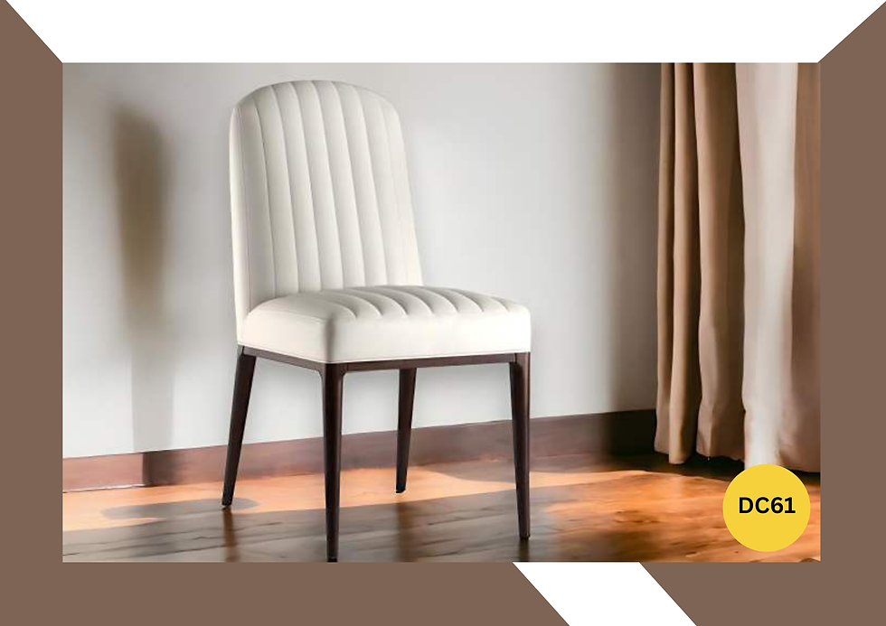 Elegant Ivory Dining Chair DC61