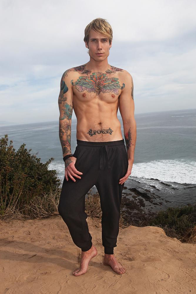 Thumbnail: Men's Yoga Drop Crotch Pants "Ninja Joggers"
