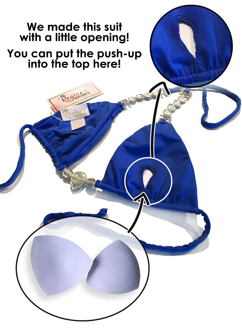 Thumbnail: Belle Triangle Top & Skimpy Bottom - Orange