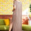 Thumbnail: Short Sleeved Side Slit Oversized V-Neck Pocket Maxi Dress