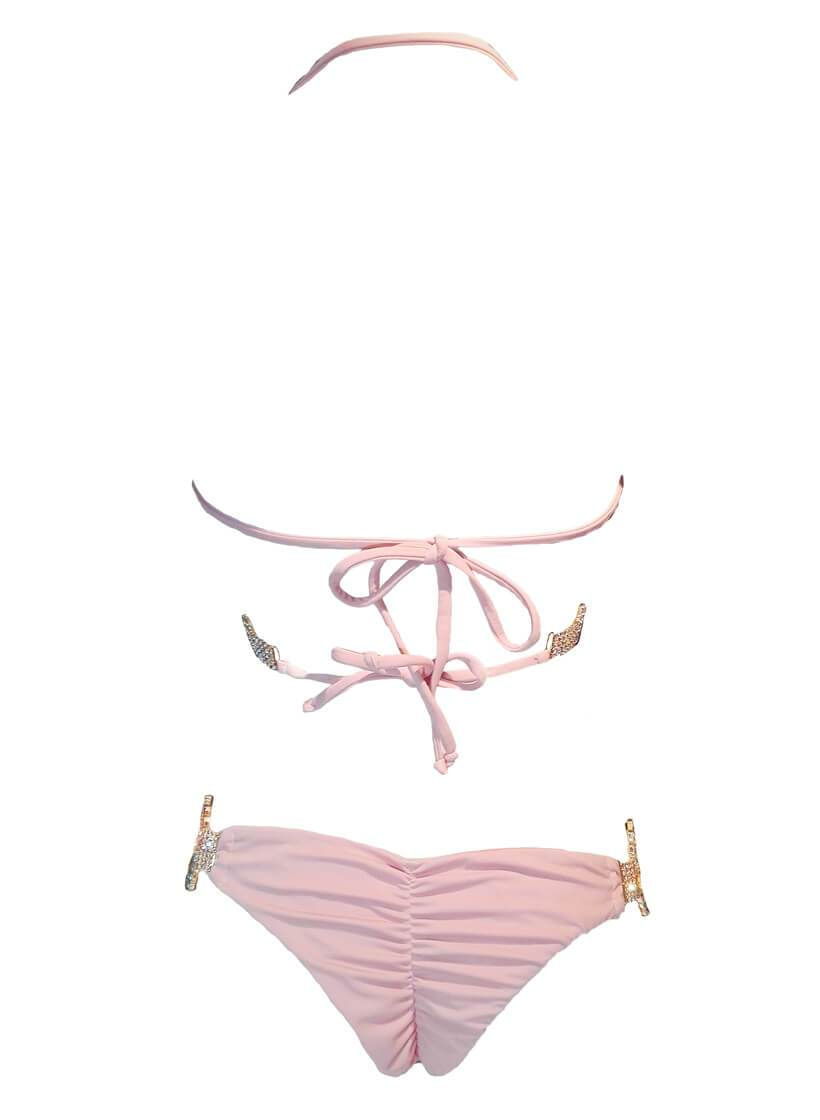 Thumbnail: Gina Impressive Top & Skimpy Bottom - Powder Pink